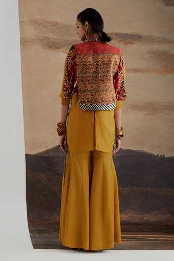 Aseem Kapoor Zuri Embroidered Gilet 