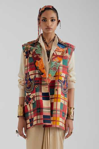 Aseem Kapoor Noori Double Breasted Vest 