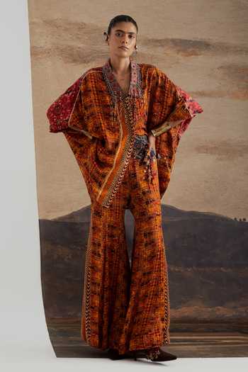 Aseem Kapoor Mandala Print Shirt & Sharara Set