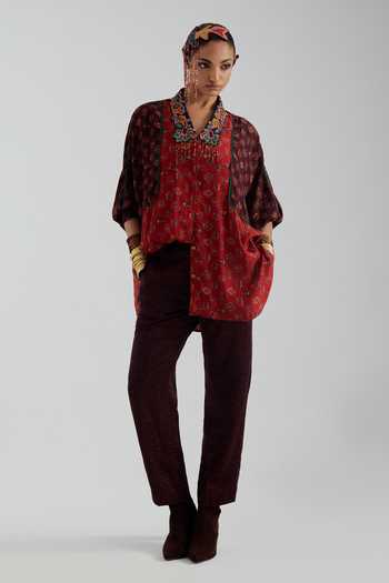 Aseem Kapoor Mandala Print Shirt & Trouser Set