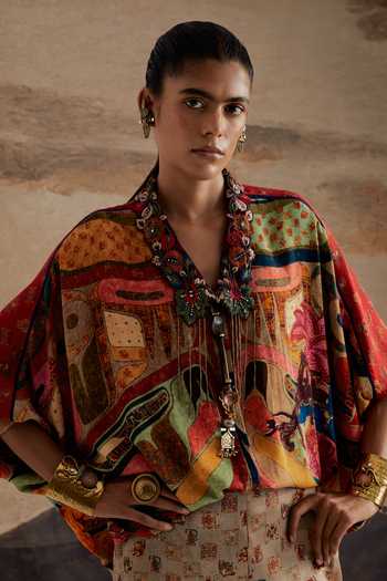 Aseem Kapoor Mandala Print Shirt