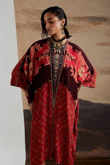 Aseem Kapoor Miraat Printed & Embroidered Tunic