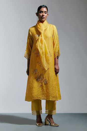 One Not Two Sequin Embroidered Dupatta
