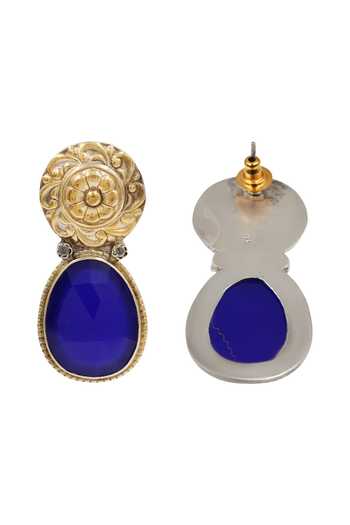 Sangeeta Boochra Handcrafted Dual Plated Earrings 