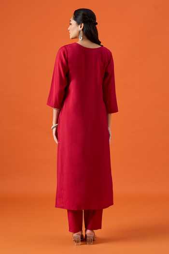 Khwaab By Sanjana Lakhani Hand Embroidered Kurta Set 