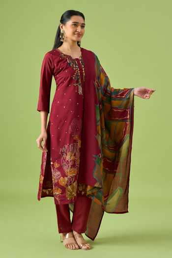 Khwaab By Sanjana Lakhani Floral Print Kurta Set 