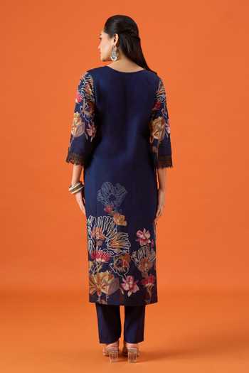 Khwaab By Sanjana Lakhani Floral Print Kurta Set 
