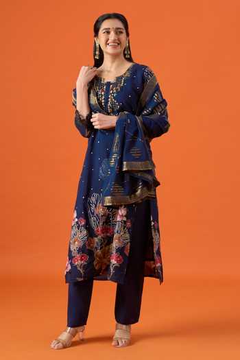Khwaab By Sanjana Lakhani Floral Print Kurta Set 