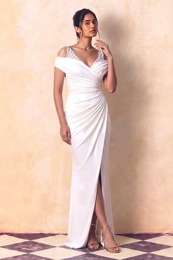 Zwaan Cygnus Placement Embellished Gown 