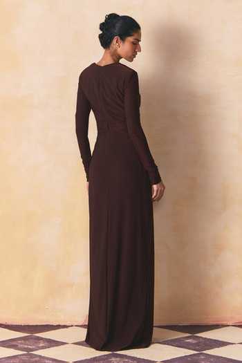 Zwaan Marcella Pita Embroidered Gown 