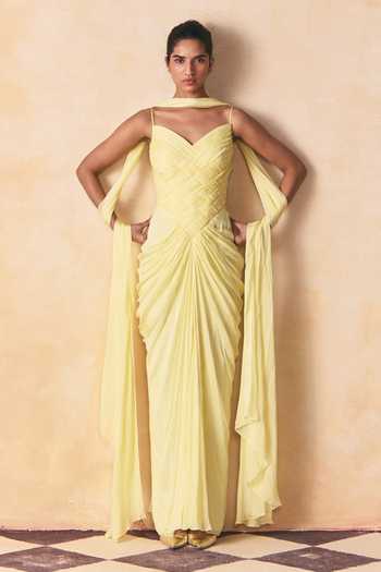 Zwaan Anya Weaved Corset Gown 
