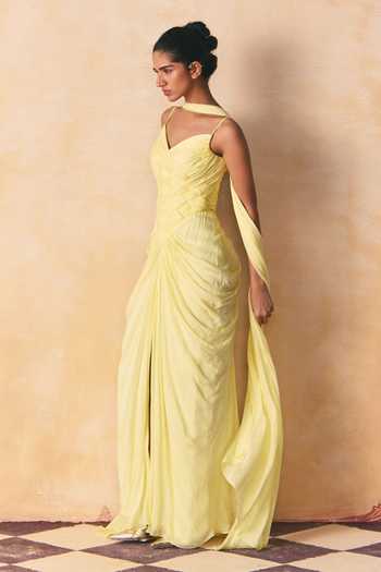 Zwaan Anya Weaved Corset Gown 