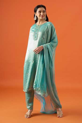 Khwaab By Sanjana Lakhani Hand Embroidered Kurta Set 