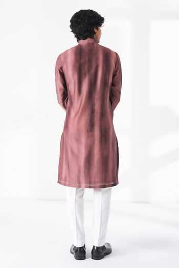Dhruv Vaish Shaded Printed Kurta Set