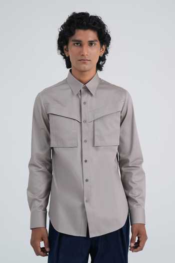 Dhruv Vaish Statement Utility Shirt