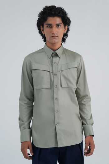 Dhruv Vaish Statement Utility Shirt