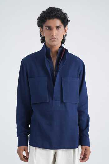 Dhruv Vaish Double Collar Shirt