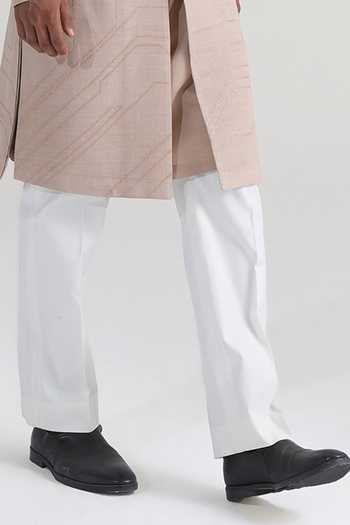 Buy Dhruv Vaish Pink Silk Geometric Tonal Embroidered Sherwani Set Online at Aza Fashions Buy_Dhruv Vaish_Pink Silk Geometric Tonal Embroidered Sherwani Set _Online_at_Aza_Fashions
