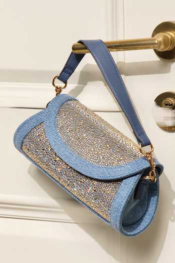 Shop_House Of Bio_Blue Quinn Light Denim Bag 