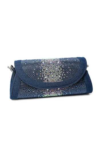 House Of Bio Quinn Dark Blue Denim Bag 