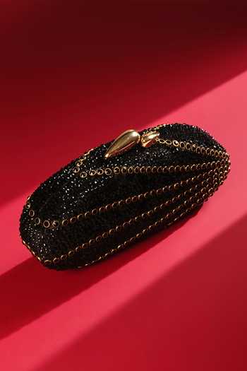 House Of Bio_Black Velora Massion Bag _Online_at_Aza_Fashions