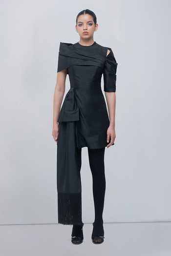 Leh Studios Amary Draped Dress 
