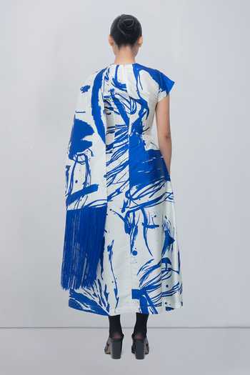 Leh Studios Shiori Draped Dress 