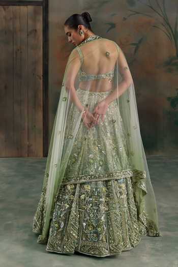 Opus Atelier Sequin Embroidered Lehenga Set 
