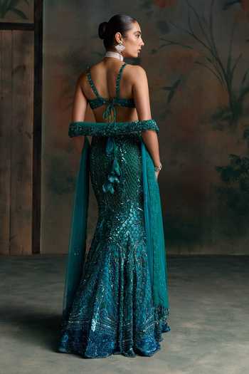 Opus Atelier Sequin Embellished Lehenga Set 