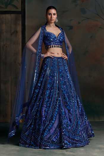 Opus Atelier Embroidered Lehenga Set 