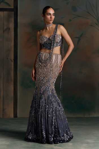 Opus Atelier Embroidered Lehenga Set 