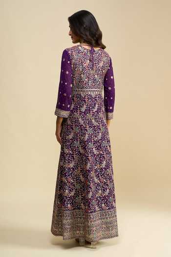 Khwaab By Sanjana Lakhani Embroidered Anarkali With Dupatta 