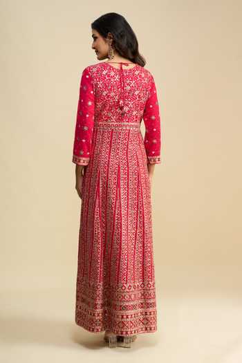 Khwaab By Sanjana Lakhani Hand Embroidered Anarkali With Dupatta 