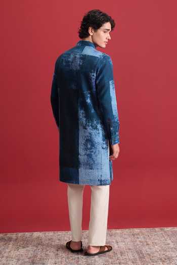 Zazu Indigo Haze Kurta Set 