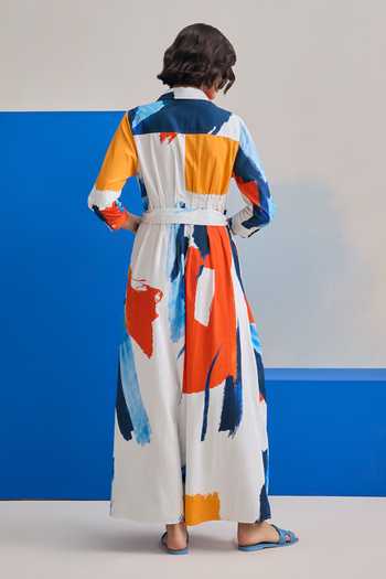 Zazu Azure Tide Maxi Dress 