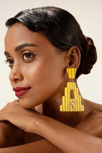 Bijoux By Priya Chandna Deco Bird Drop Earrings 