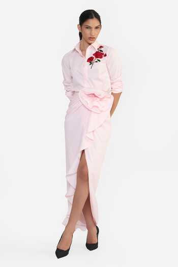 Gauri & Nainika Ruffle Overlap Skirt