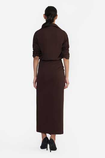 Gauri & Nainika Asymmetric Draped Skirt