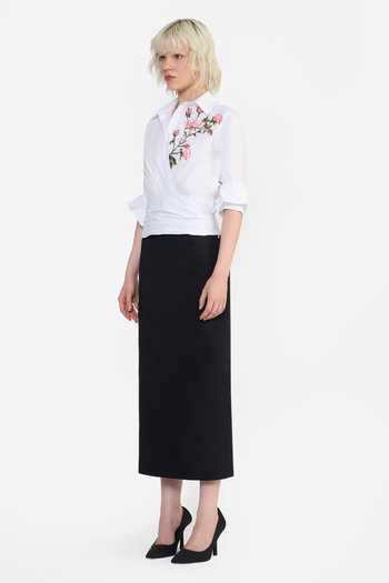 Gauri & Nainika Column Midi Skirt