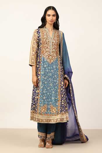 Ritu Kumar Floral Garden Print Kurta Set