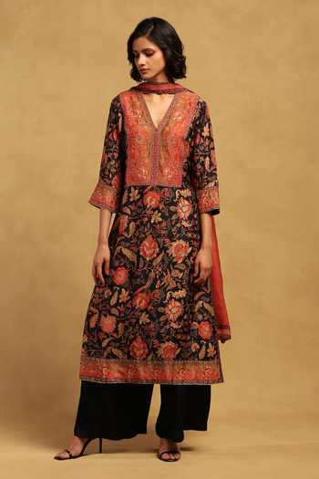 Ritu Kumar Tree Of Life Kurta Set 