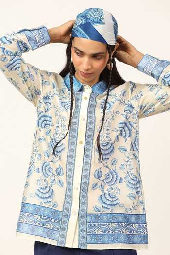 Ritu Kumar Ecru Himagri Full Sleeve Shirt