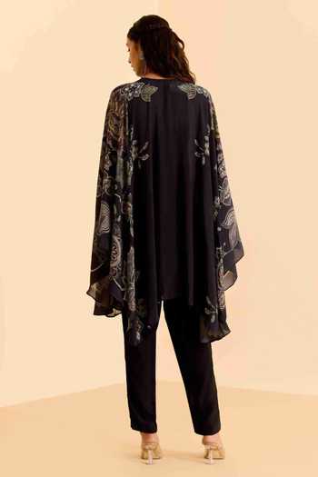 Ritu Kumar Floral Print Full Sleeve Kurta Set