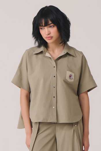 Chillosophy Rini Cropped Shirt 