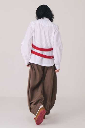 Chillosophy Kaito Contrast Harness Shacket 