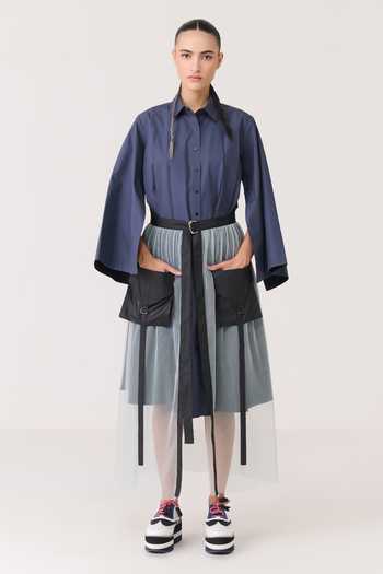 Chillosophy Uta Sheer Layered Skirt 