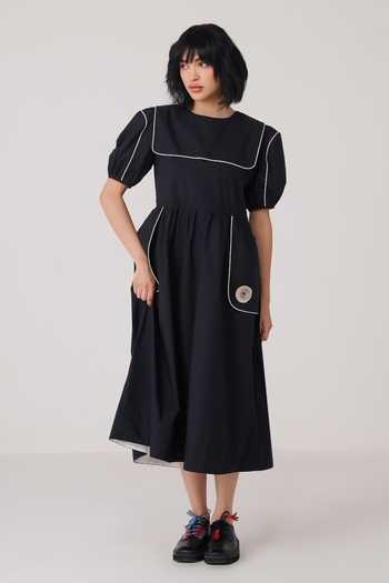 Chillosophy Ren Oversized Bib Collared Shirt 