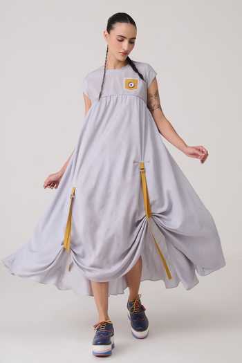 Chillosophy Kimi Mesh Yoke A-line Dress 