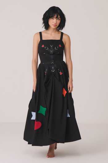 Chillosophy Niko Heart Embroidered Dress 
