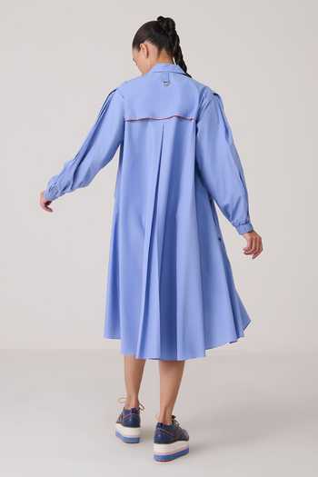 Chillosophy Daiki A-Line Shirt Dress 